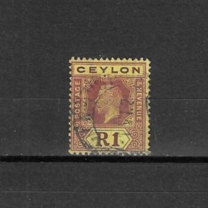 CEYLON 1912/25 SG 315d USED Cat £12