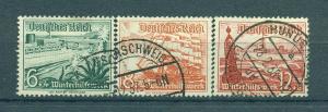 Germany sc# B107-115 used cat value $18.75