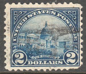 U.S. 572, $2 CAPITOL, USED F-VF. (5)