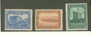 Newfoundland #150-152 Unused Single