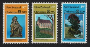 New Zealand Christmas 3v 1979 MNH SG#1204-1206