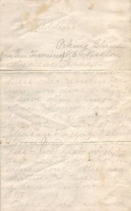 1888 Letter from Peking, China (no cover) (6250)
