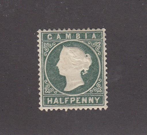 GAMBIA SELECTION OF Q/VIC & CAMEO ISSUES MINT AND LIGHT USED CAT VALUE $175+++