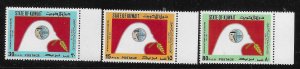 Kuwait 1983 Intl Palestinian Solidarity Day Sc 930-932 MNH A1236