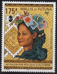 Wallis and Futuna Islands Scott C192 MNH** 1996 Autumn Stamp Salon airmail