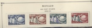 Monaco #C30-C33  Single (Complete Set)