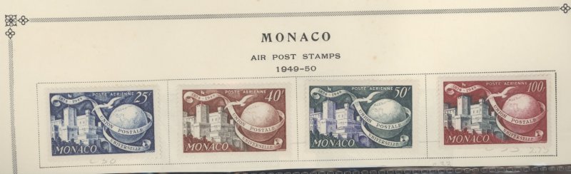 Monaco #C30-C33 Unused Single (Complete Set)