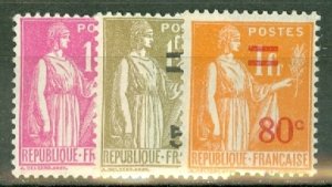 KZ: France 264-283, 298, 333 mint most NH CV $281; scan shows only a few