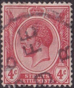 Straits Settlements #154 Used