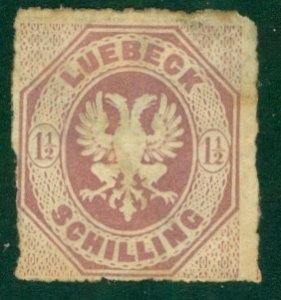 LUBECK GERMANY 14 M (RL) 3815 CV $30.00 BIN $8.00