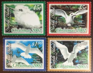 Norfolk Island 2002 Christmas White Tern Birds MNH