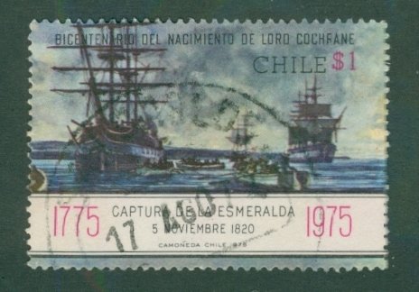 Chile 487 USED BIN $0.50