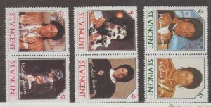 St. Vincent Scott #894-895-896 Stamps - Mint NH Set