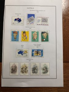 STAMP STATION PERTH Australia #Collection 1937 to1981 Used-375+ Stamps Unchecked