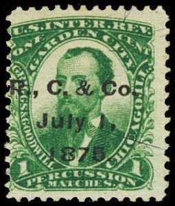 U.S. REV. MATCH RO104b  Used (ID # 118693)