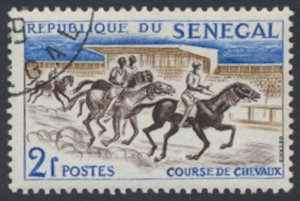 Senegal  Republic   SC# 204  CTO  Horse Race see details/scans 