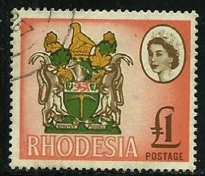Rhodesia # 236, Used    =