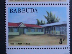 ​BARBUDA-HOLLY TRINITY SCHOOL MNH  PAIR-OG VF WE SHIP TO WORLD WIDE