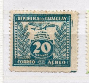 Paraguay 1931 Early Issue Fine Mint Hinged 20c. NW-175493