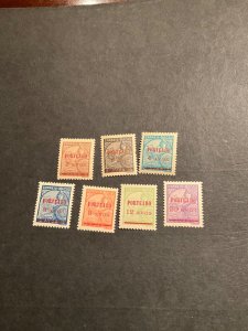 Stamps Macao Scott J43-9 hinged