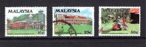 Malaysia SC #165-167   VF, Used, Post Office Conference, CV $4.90 ..... 3710063