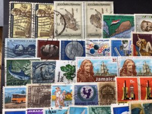 Super World mounted mint & used stamps for collecting A13006