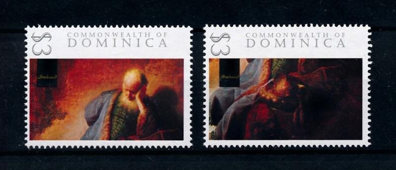 [75925] Dominica 2009 Painting Rembrandt Jeremiah  MNH