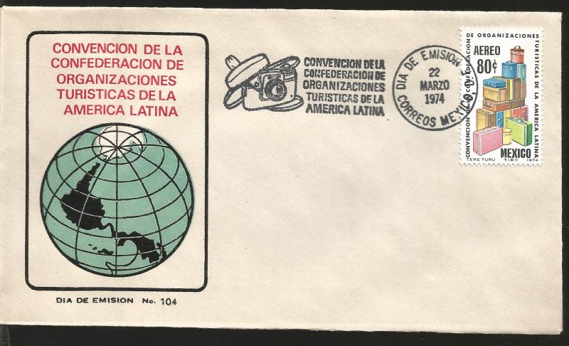 J) 1974 MEXICO, CONVENTION OF THE CONFEDERATION OF TOURIST ORGANIZATIONS OF LATI