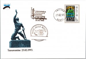 Estonia, Worldwide First Day Cover