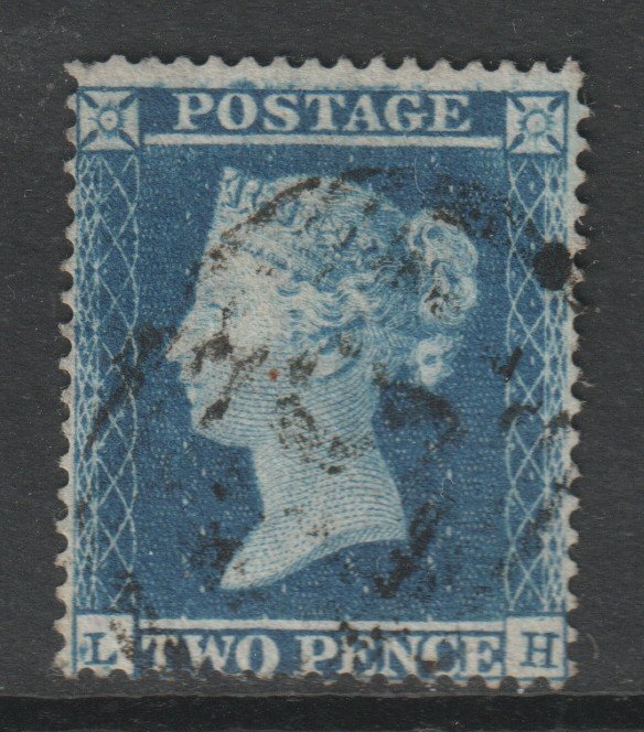 GB Scott 10 - SG19, 1854 Victoria 2d L-H used