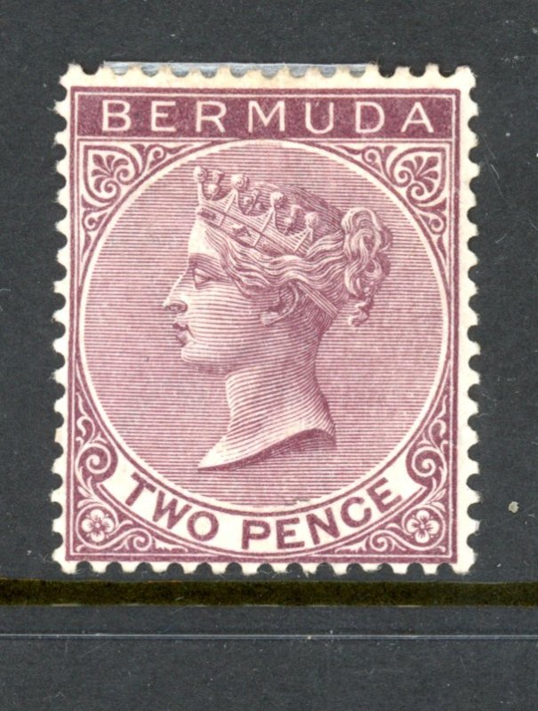 Bermuda 21 MH 1898 No gum