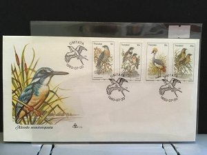 Transkei 1980 Half Collared Kingfisher special cancel   stamp cover R29002