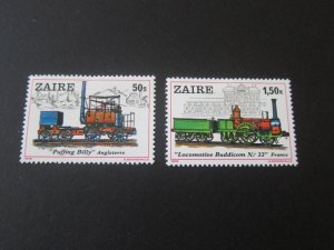 Zaire 1980 Sc 935-36 MH