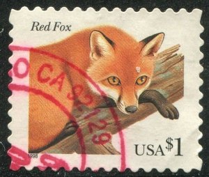 3036 $1 Red Fox Used