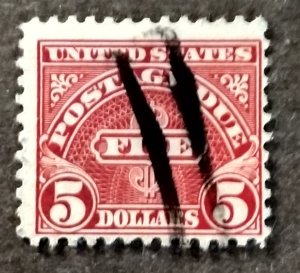 United States #J78 $5 Postage Due USED (1930)
