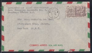 Mexico - Jun 16, 1954 Airmail Cover to States