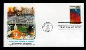 U.S. 1983 FDC Science & Industry!