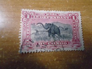 Belgium  Congo  #  25  used