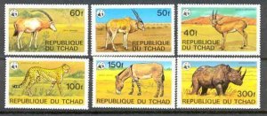 Chad Mi.849-54 MNH WWF