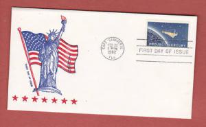 #1193 Project Mercury - Boerger CACHET!