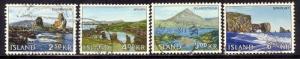 Iceland 380-383 used SCV $ 1.40 (RS)