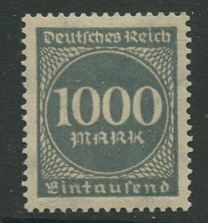 Germany -Scott 234 - Definitive Issues -1922 -  MLH - Single 1000m Stamp