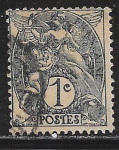 France 109: 1c Liberty, Equality, Fraternity used, F