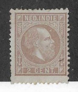 Netherland Indies Sc #6 2c violet OG/HR Fine