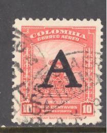 Colombia Sc # C187 used (DT)