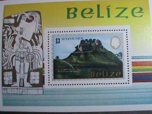 ​BELIZE STAMP-1983 SC#684  XUNSNTUNICH  MONUMENTS MNH S/S-VF BEST QUALITY,