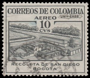 COLOMBIA 1959 - 60 SCOTT # C325. USED. # 3