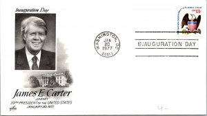 1977 Inauguration Day - James E Carter - 39th US Pres - Washington, DC - F31604