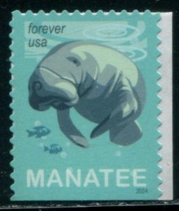 5851 US (68c) Save Manatees SA, MNH bklt sgl