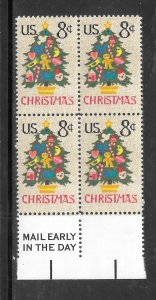 #1508 MNH Mail Early Block of 4